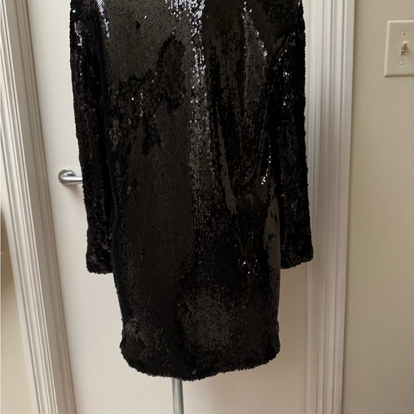 Black Sequin Blazer - Picture 4 of 9